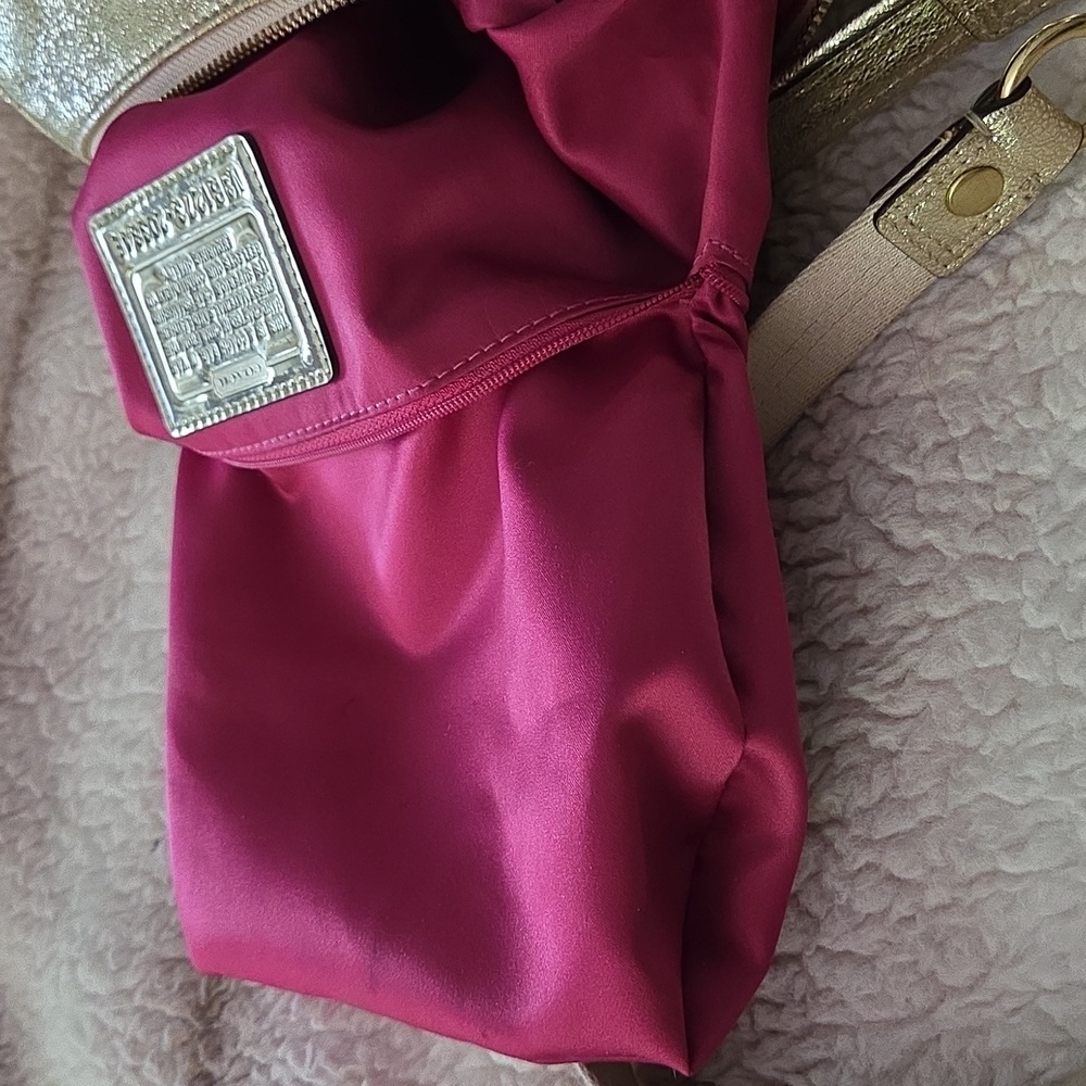 Coach Poppy Jazzy Rare gold Crossbody Bag 20384E Great Condition - Picture 15 of 16